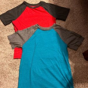 2- Boys short sleeve